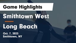 Smithtown West  vs Long Beach  Game Highlights - Oct. 7, 2023