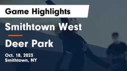 Smithtown West  vs Deer Park  Game Highlights - Oct. 18, 2023
