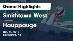Smithtown West  vs Hauppauge  Game Highlights - Oct. 15, 2019