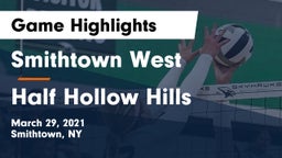 Smithtown West  vs Half Hollow Hills Game Highlights - March 29, 2021