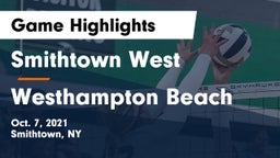 Smithtown West  vs Westhampton Beach  Game Highlights - Oct. 7, 2021