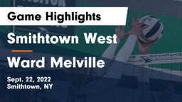 Smithtown West  vs Ward Melville  Game Highlights - Sept. 22, 2022