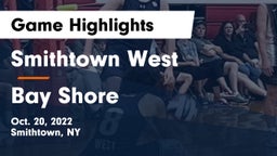 Smithtown West  vs Bay Shore  Game Highlights - Oct. 20, 2022