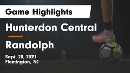 Hunterdon Central  vs Randolph  Game Highlights - Sept. 20, 2021