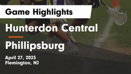 Hunterdon Central  vs Phillipsburg  Game Highlights - April 27, 2023