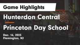 Hunterdon Central  vs Princeton Day School Game Highlights - Dec. 16, 2023