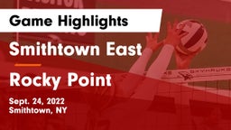 Smithtown East  vs Rocky Point  Game Highlights - Sept. 24, 2022
