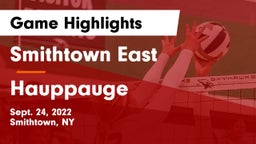 Smithtown East  vs Hauppauge  Game Highlights - Sept. 24, 2022