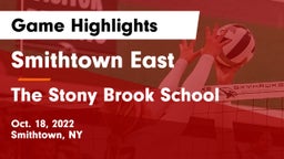 Smithtown East  vs The Stony Brook School Game Highlights - Oct. 18, 2022