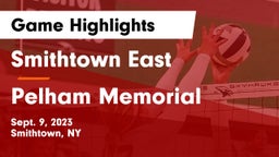 Smithtown East  vs Pelham Memorial  Game Highlights - Sept. 9, 2023