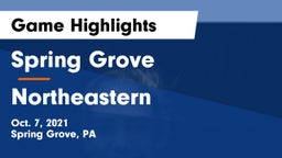 Spring Grove  vs Northeastern  Game Highlights - Oct. 7, 2021