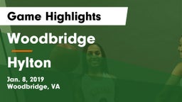 Woodbridge  vs Hylton  Game Highlights - Jan. 8, 2019