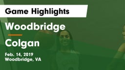 Woodbridge  vs Colgan Game Highlights - Feb. 14, 2019