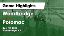Woodbridge  vs Potomac  Game Highlights - Dec. 18, 2019