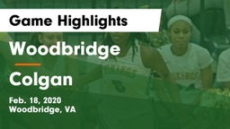 Woodbridge  vs Colgan  Game Highlights - Feb. 18, 2020