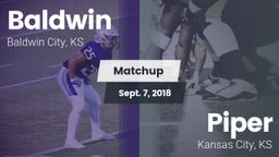 Matchup: Baldwin High vs. Piper 2018