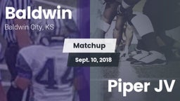 Matchup: Baldwin High vs. Piper JV 2018