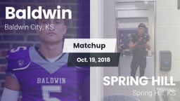 Matchup: Baldwin High vs. SPRING HILL  2018