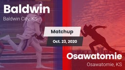 Matchup: Baldwin High vs. Osawatomie  2020