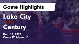 Lake City  vs Century  Game Highlights - Dec. 17, 2020