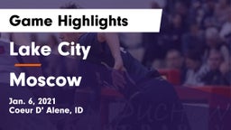 Lake City  vs Moscow  Game Highlights - Jan. 6, 2021