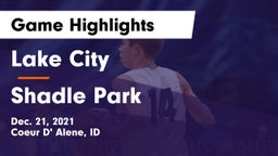 Lake City  vs Shadle Park Game Highlights - Dec. 21, 2021