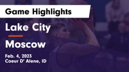 Lake City  vs Moscow  Game Highlights - Feb. 4, 2023