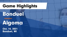 Bonduel  vs Algoma  Game Highlights - Oct. 14, 2021