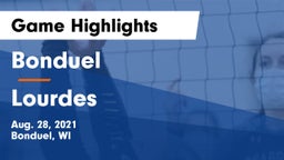 Bonduel  vs Lourdes  Game Highlights - Aug. 28, 2021