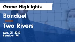 Bonduel  vs Two Rivers  Game Highlights - Aug. 25, 2022