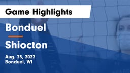 Bonduel  vs Shiocton  Game Highlights - Aug. 25, 2022