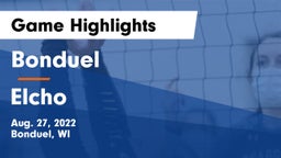 Bonduel  vs Elcho Game Highlights - Aug. 27, 2022