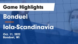 Bonduel  vs Iola-Scandinavia  Game Highlights - Oct. 11, 2022