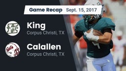 Recap: King  vs. Calallen  2017
