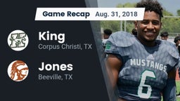 Recap: King  vs. Jones  2018