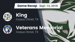 Recap: King  vs. Veterans Memorial 2018