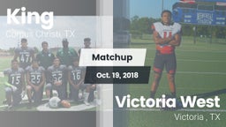 Matchup: King  vs. Victoria West  2018