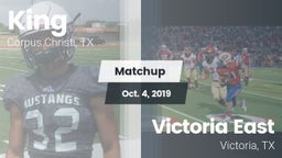 Matchup: King  vs. Victoria East  2019