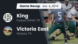 Recap: King  vs. Victoria East  2019