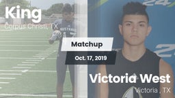 Matchup: King  vs. Victoria West  2019