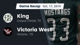 Recap: King  vs. Victoria West  2019