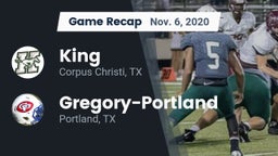 Recap: King  vs. Gregory-Portland  2020