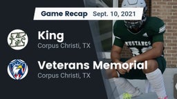 Recap: King  vs. Veterans Memorial  2021