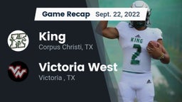 Recap: King  vs. Victoria West  2022