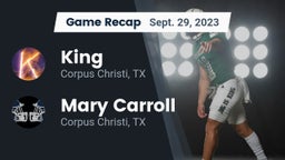 Recap: King  vs. Mary Carroll  2023