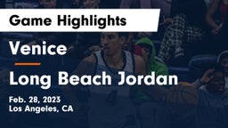 Venice  vs Long Beach Jordan Game Highlights - Feb. 28, 2023