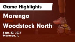 Marengo  vs Woodstock North  Game Highlights - Sept. 22, 2021