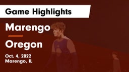 Marengo  vs Oregon  Game Highlights - Oct. 4, 2022