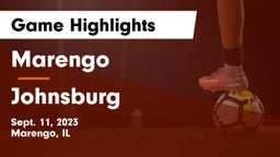 Marengo  vs Johnsburg  Game Highlights - Sept. 11, 2023