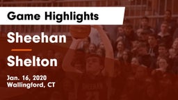 Sheehan  vs Shelton  Game Highlights - Jan. 16, 2020